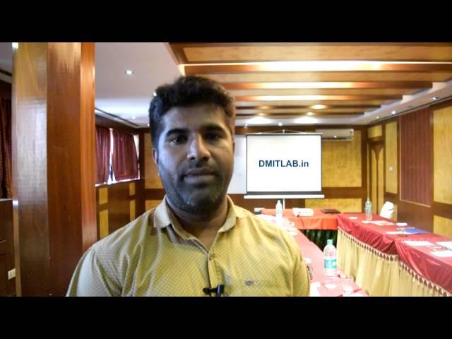 DMIT Course testimonial, DMIT Lab India