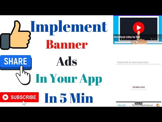 Banner Ads  in Your Android  App