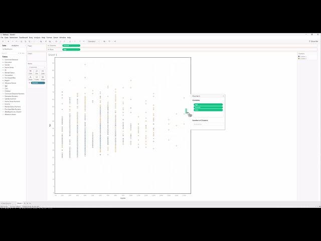 Cluster Analysis with Tableau