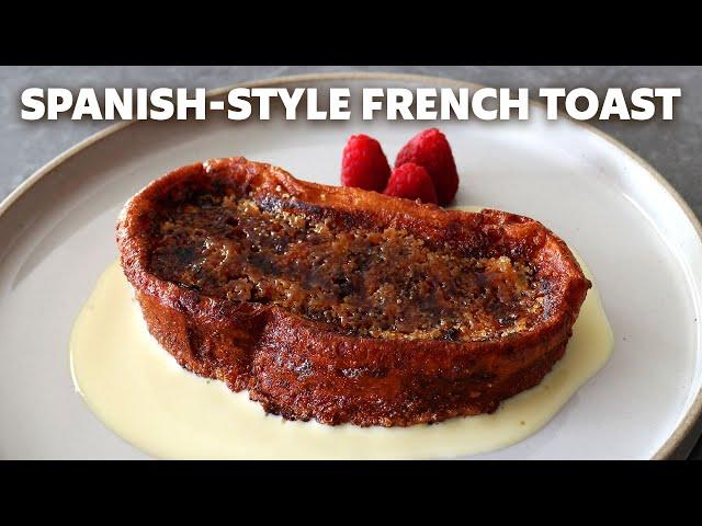 Spanish-Style French Toast (Torrijas) | Food Wishes