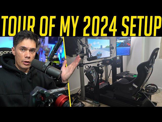 My Ridiculous Sim Racing Setup (2024 Setup Tour)