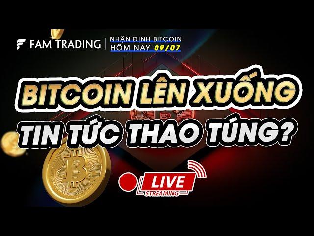 Phân tích Bitcoin hôm nay mới nhất ngày 9/7: Giá Bitcoin lên xuống