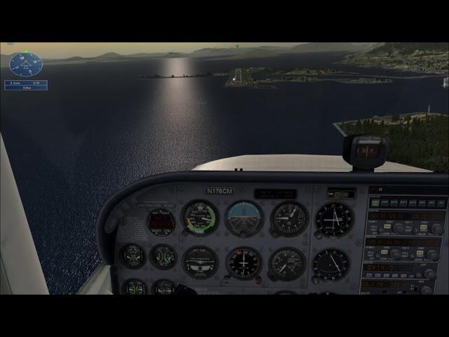 Part 1: FSX ORBX Compare Global Vectors / or without at Sitka Approach, Alaska