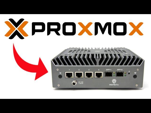 How to Install Proxmox VE on the Protectli Vault