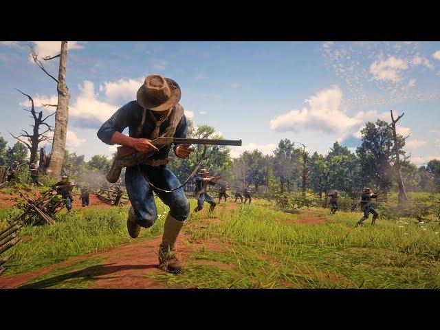 The LARGEST Civil War Battle Possible In Red Dead Redemption 2! [RDR2 PC Mods]