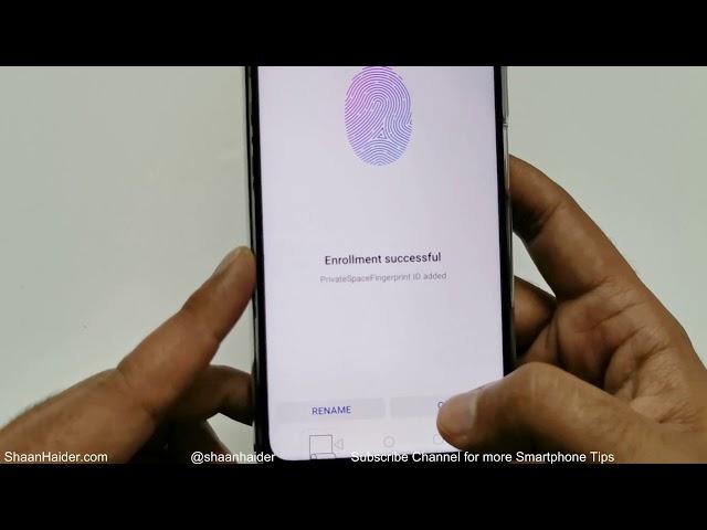 Huawei Y9s / Nova 7i / Nova 5T - How to Setup Fingerprint Scanner