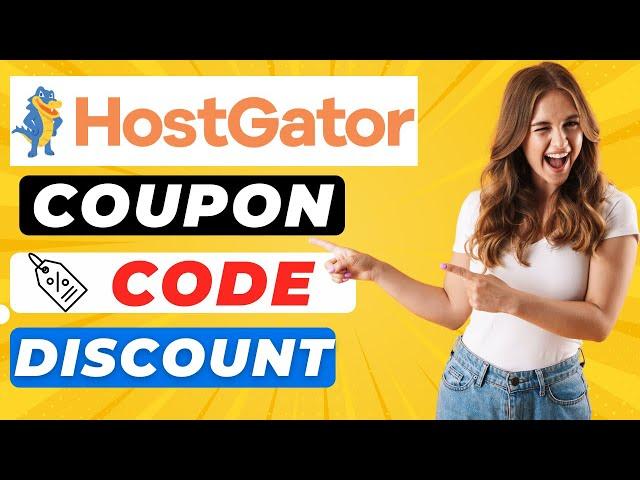 HostGator Coupon Code (2024)  - Latest HostGator Discount Offer!