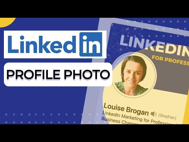 LinkedIn Profile Picture and Cover Photo