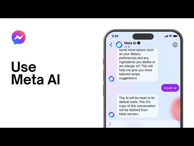 How To Use Meta AI In Facebook Messenger | Meta AI Chat Assistant