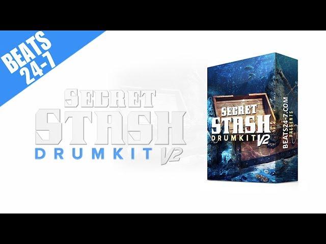 (FREE Demo) Drum Kit 2017 - Hip Hop & Rap Drum Sounds - Secret Stash V2