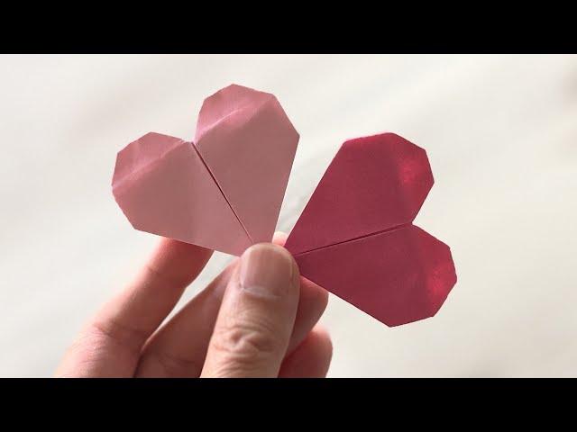 Easy Origami Heart Bookmark / Origami Heart ️