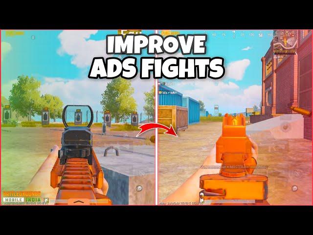 IMPROVE ADS FIGHTS IN PUBG MOBILEMID RANGE TIPS AND TRICKS BATTLEGROUNDS MOBILE INDIA BGMI 1.4 S20