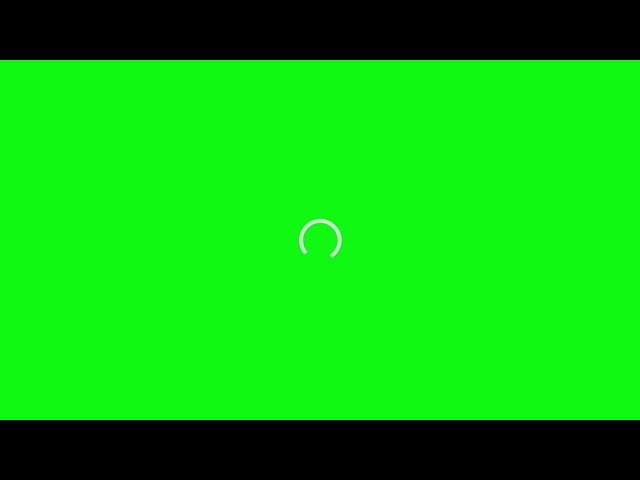 YouTube Loading/Buffering Animation Green Screen 2020 Royalty Free