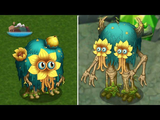 Gnarls - All Monster Sounds & Animations (My Singing Monsters: Dawn of Fire)