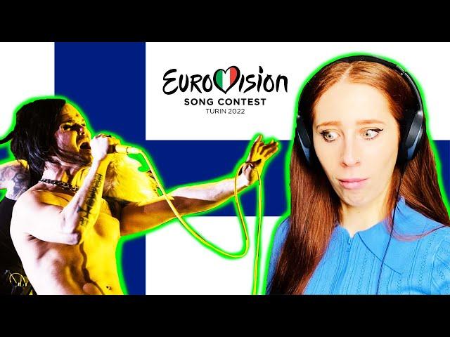 ENGLISH GIRL REACTS TO FINLAND'S SONG FOR EUROVISION 2022 // RASMUS "JEZEBEL"