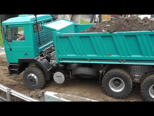 BIG RC CONSTRUCTION, HEAVY RC MACHINES! RC LIVE ACTION TOYS