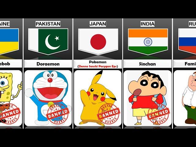 Banned Cartoons From Different Countries