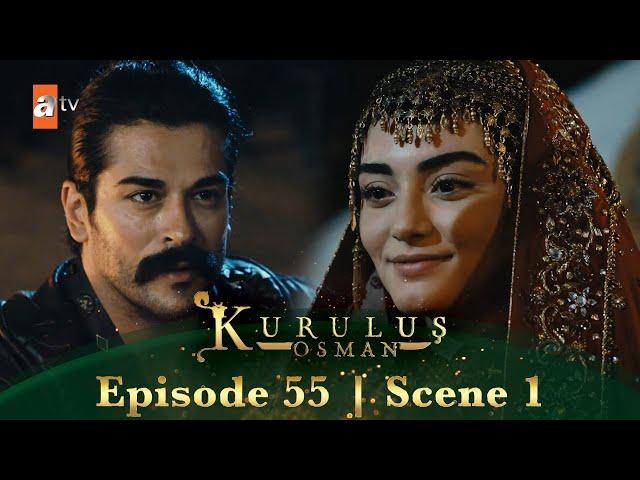 Kurulus Osman Urdu | Episode 55 - Scene 1 | Osman aur Bala ki shadi.
