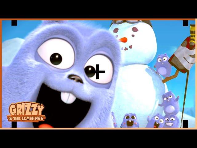 Glacial Carrot | Grizzy & the lemmings | 30' Compilation |  Cartoon for Kids |