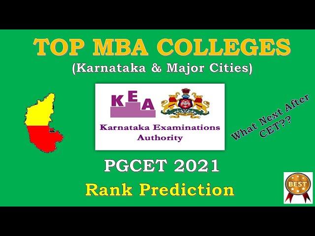 Top MBA Colleges in Karnataka through PGCET