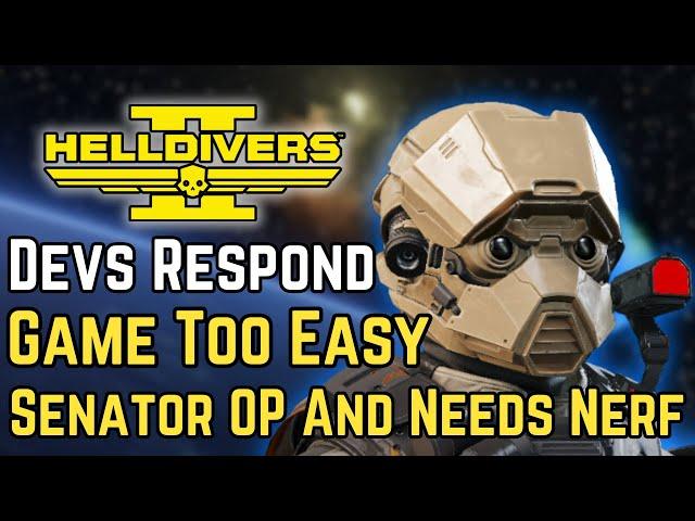 Helldivers 2 - "The Games Too Easy"  Twinbeard Responds