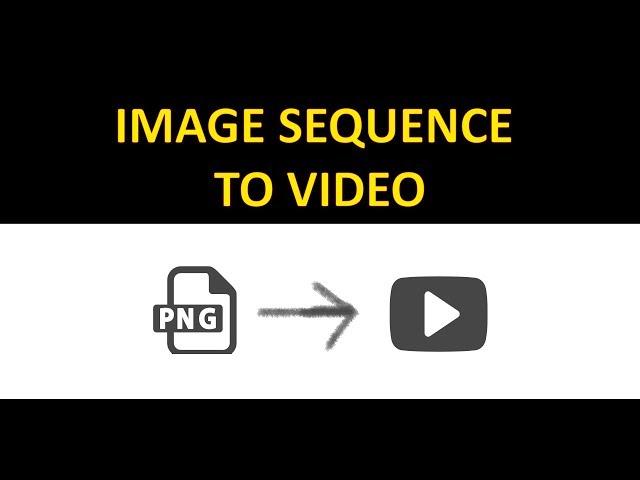 Quick Conversion of Image Sequence to Video in Photoshop