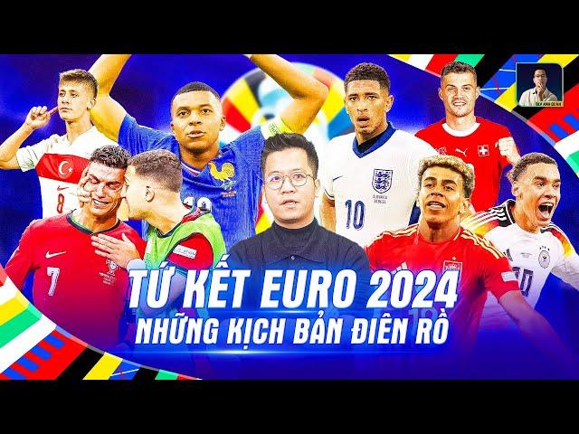 THE LOCKER ROOM | NHỮNG KỊCH BẢN ĐIÊN RỒ CỦA TỨ KẾT EURO 2024