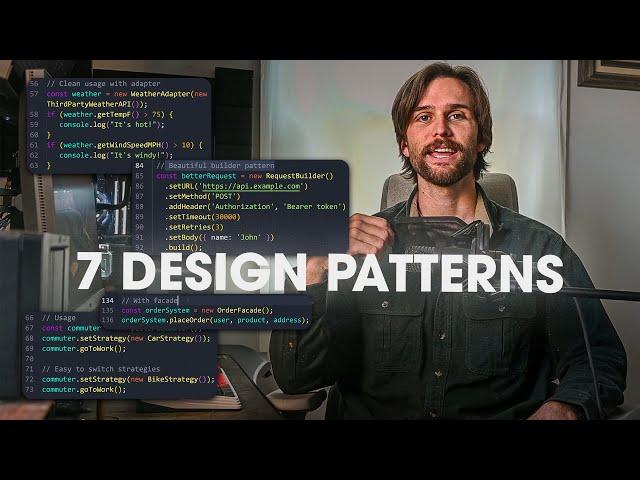 7 Design Patterns EVERY Developer Should Know