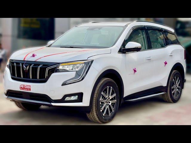 2025 NEW MAHINDRA XUV700 AX7L DIESEL MTXUV700 EVEREST WHITE ️ Rs.22.98 LAKHS XUV700 TOP MODEL AX7L