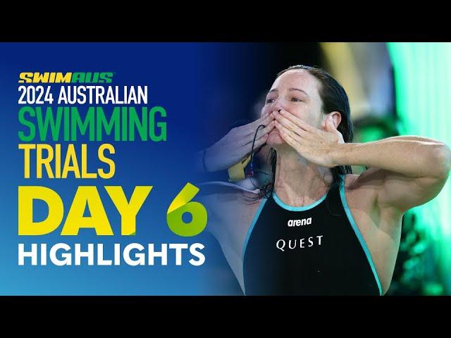 Australian Swimming Trials - Night 6 Highlights | Wide World of Sports