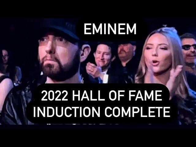 Eminem 2022 Rock and Roll Hall of Fame Induction Ceremony Complete | All Songs and Speeches