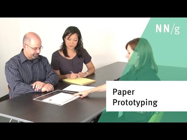 Paper Prototyping: How to Create & Usability-Test Simple UI Prototypes (40 min tutorial)