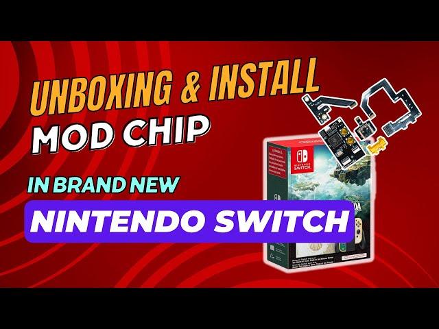 Epic Nintendo Switch OLED Unboxing & First-Ever Mod Chip Install – Did It Work?! 