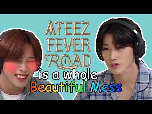 Ateez Fever Road is a whole beautiful mess