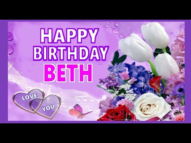 Happy Birthday BETH