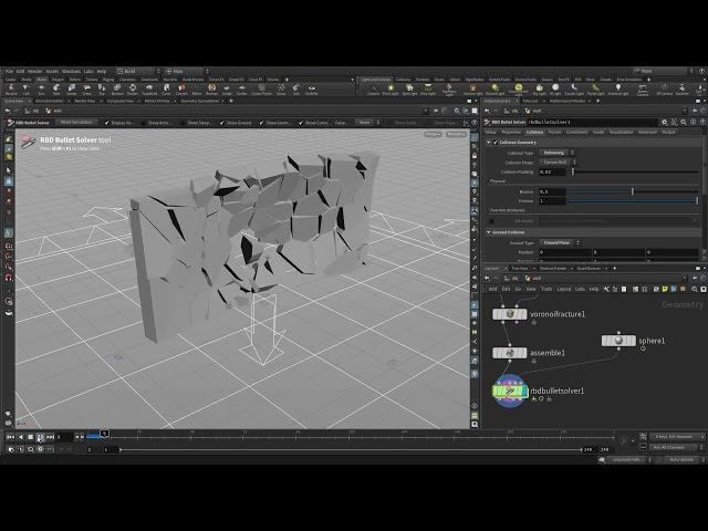 Houdini Foundations | Procedural Assets for Unreal 7 | Import RBD Simulation into Unreal