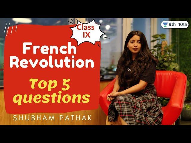 Class 9: French Revolution | Most Important Questions | Unacademy 9 and 10 | Shubham Pathak #Shorts