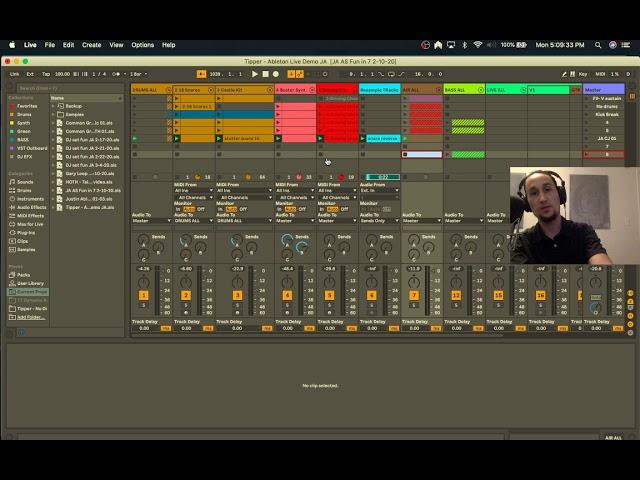 SF Garnish Music Production - Loop Back for OBS audio control