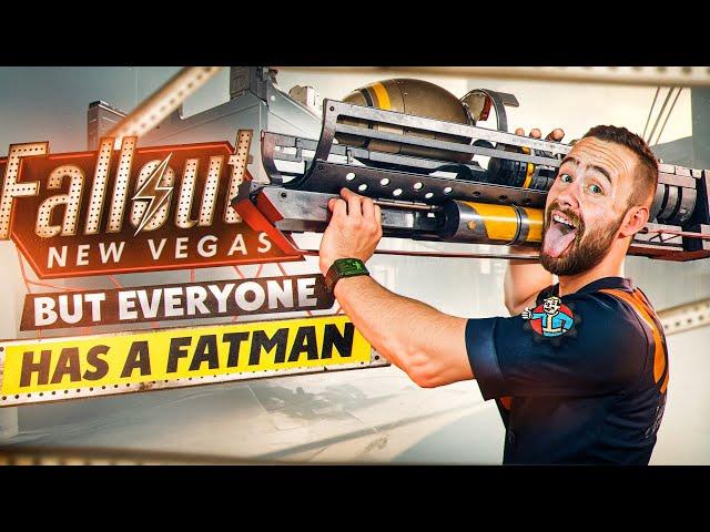 Can You Beat Fallout New Vegas If Every NPC Has a Fatman? Part 1