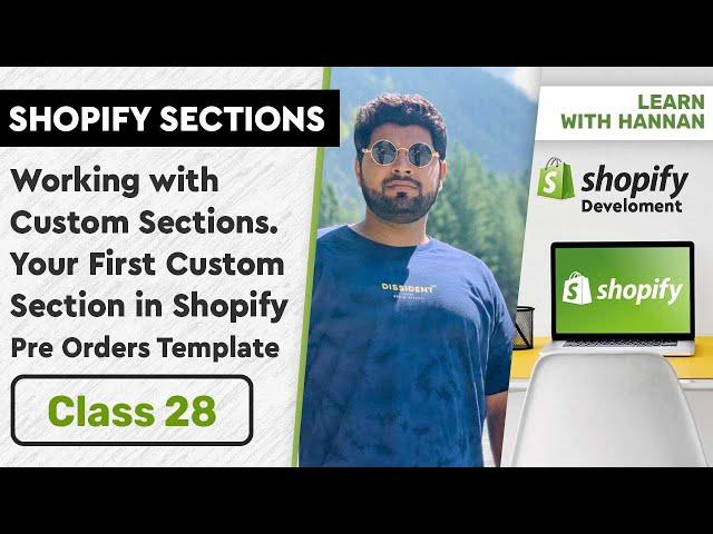 Create Custom Shopify Section using Liquid | Shopify Schema | Shopify Programming (Urdu / Hindi)