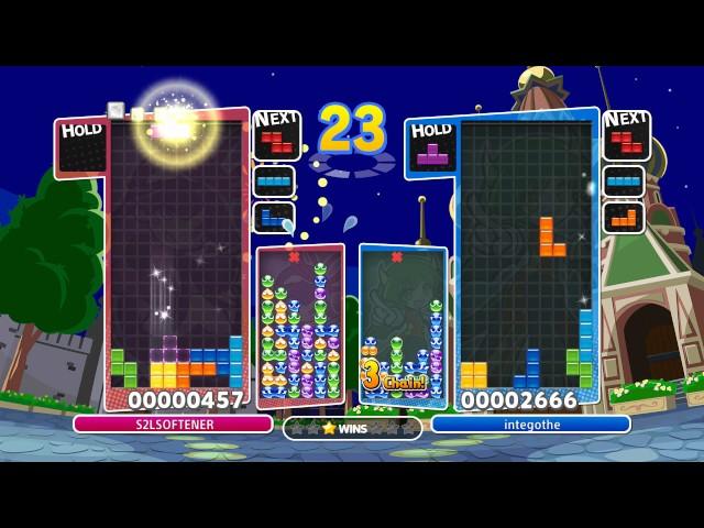 [ENG / Expert Play] Puyo Puyo Tetris vs integothe (Swap Mode)