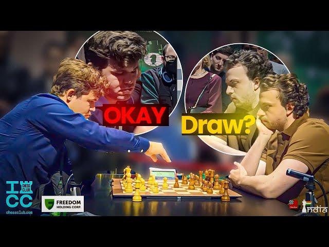 The epic clash between Magnus Carlsen and Hans Niemann! | World Blitz 2024