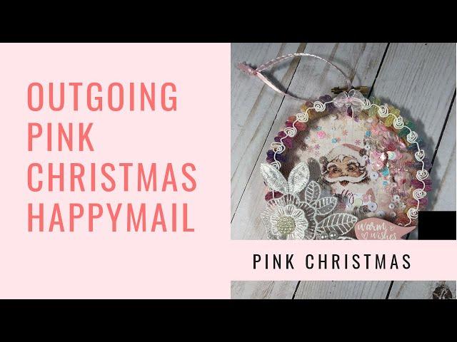 Outgoing Pink Christmas Happymail