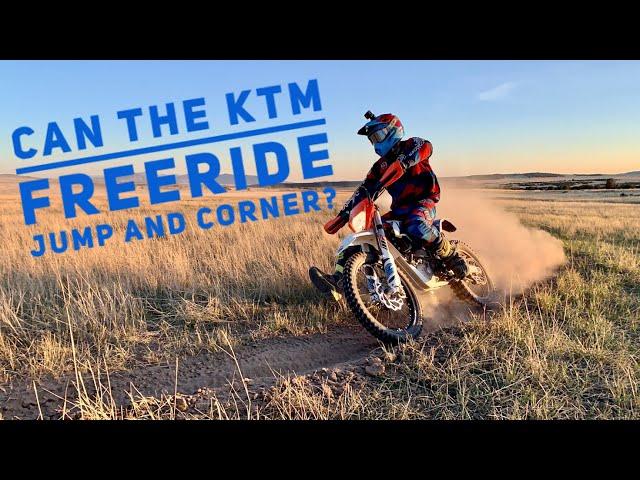 Electric Dirt Bike Ride | Former MX Racer Rides 2020 KTM Freeride EXC