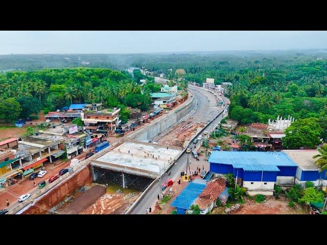 ഈ റോഡ് നിർമ്മാണം കണ്ട് കേരളത്തിന് പുറത്തുള്ളവർ വരെ ഞെട്ടി!അമ്മാതിരി പണിയാണ് ഇവിടെ | nh 66 Kasargod