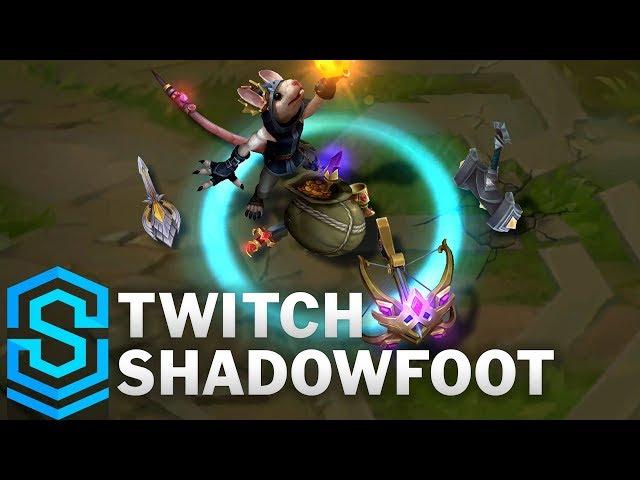 Twitch Shadowfoot Skin Spotlight - League of Legends