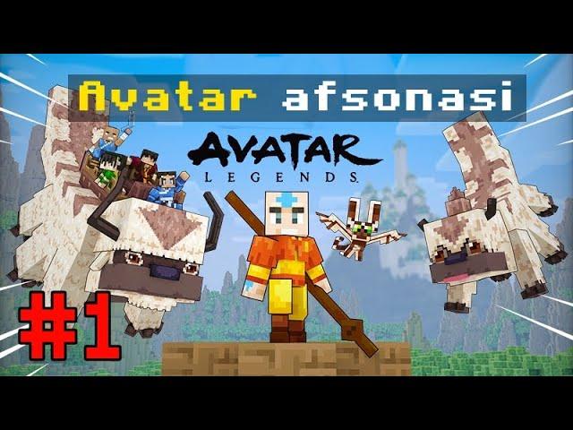  Minecraft lekin men AVATARga aylandim. (Avatar afsonasi) #1 qism O'zbekcha minecraft