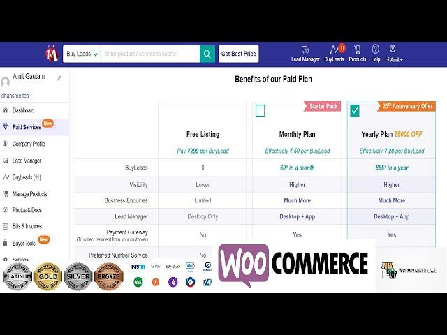 WooCommerce Memberships for Multivendor Marketplace like shopify,Indiamart etc | WCFM - Membership