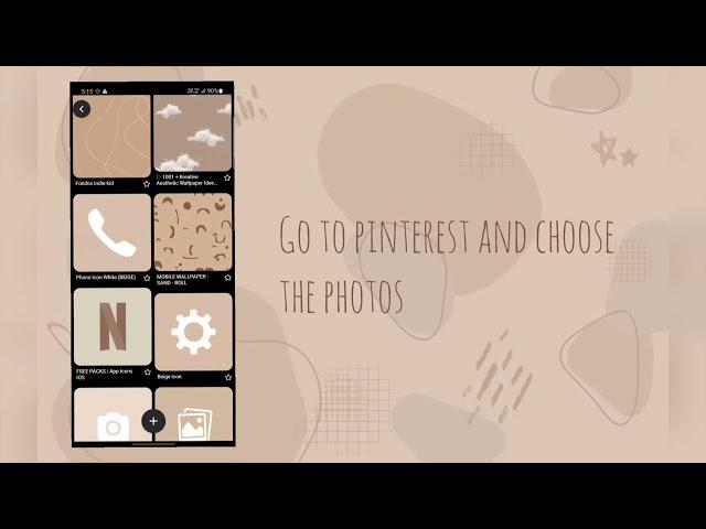 How to make beige theme for your phone |android|samsung