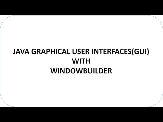 Installing window builder for Eclipse Java Tutorial 1